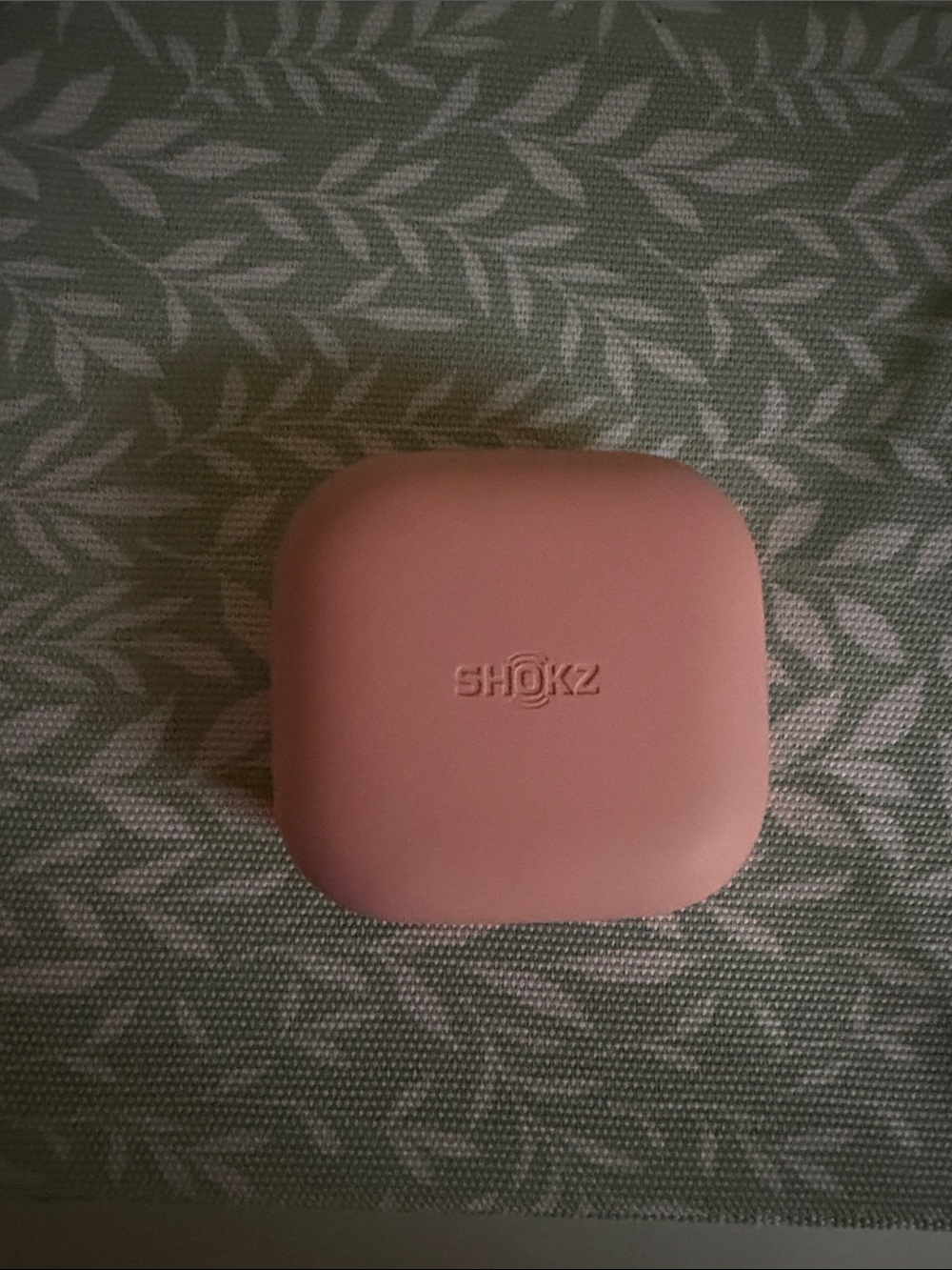 Shokz Pink Wireless Earbuds with Charging Case